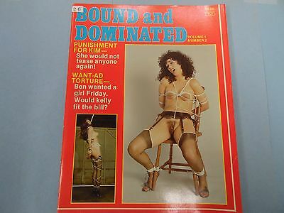 Bound and Dominated Magazine Punishment For Kim vol.1 #2 1983 060416lm-ep
