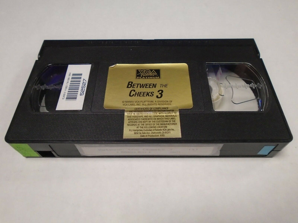 Between the Cheeks 3 VCA Pictures Platinum Adult VHS 021919AMP2