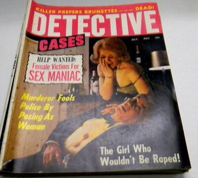 Detective Cases Adult Magazine October 1970 120613lm-ep