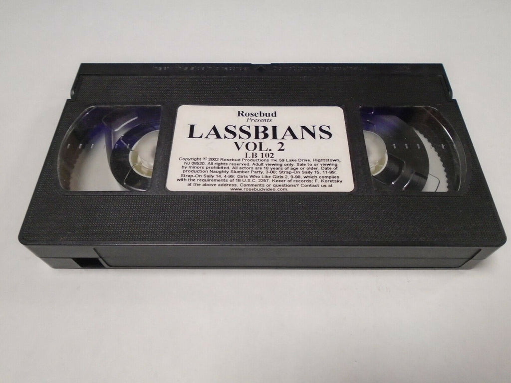 Lesbians Vol 2 Rosebud 2002 Adult VHS 032919AMP