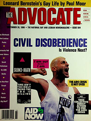 The Advocate Gay Magazine Civil Disobedience November 20, 1990
