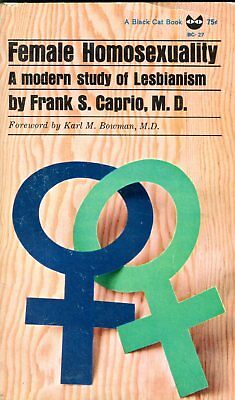Female Homosexuality Book Study Of Lesbianism Frank Caprio 1962 042314lm-epa2