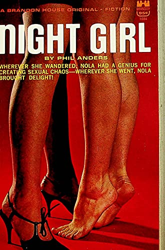 Night Girl Adult Novel by Phil Anders 1967