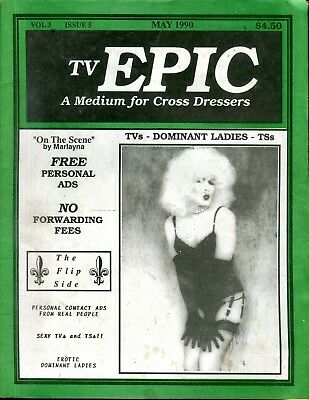 TV Epic Magazine Medium For Cross Dressers May 1990 042618lm-ep2