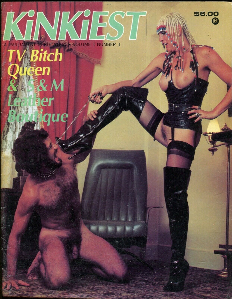 Kinkiest Magazine TV Bitch Queen & SM Leather Boutique #1 1985 070819lm-ep