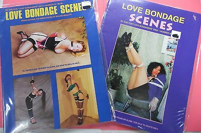 Lot Of 2 Love Bondage Scenes Magazines #23 & # 30 062216lm-ep3