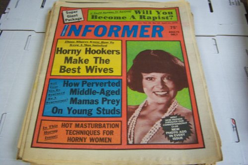 National Informer Adult Magazine "Horny Hookers Make the Best Wives" Vol.29 #15 April 11, 1976