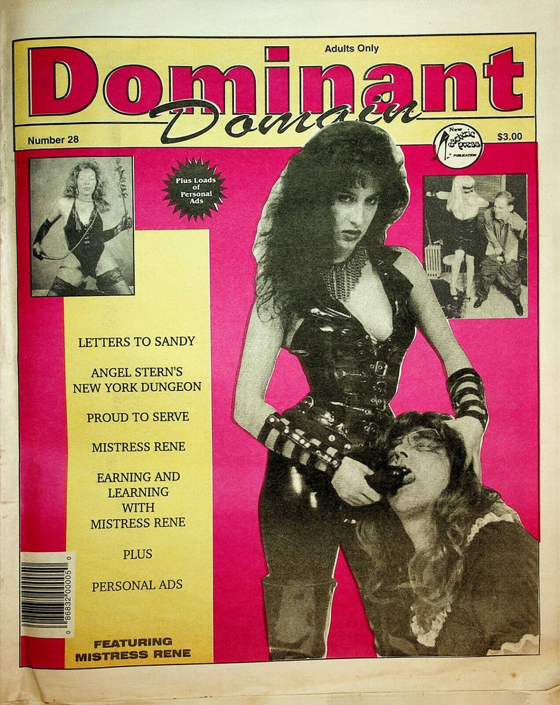 Dominant Domain Newspaper Learning With Mistress Rene #28 1995 022820lm-ep