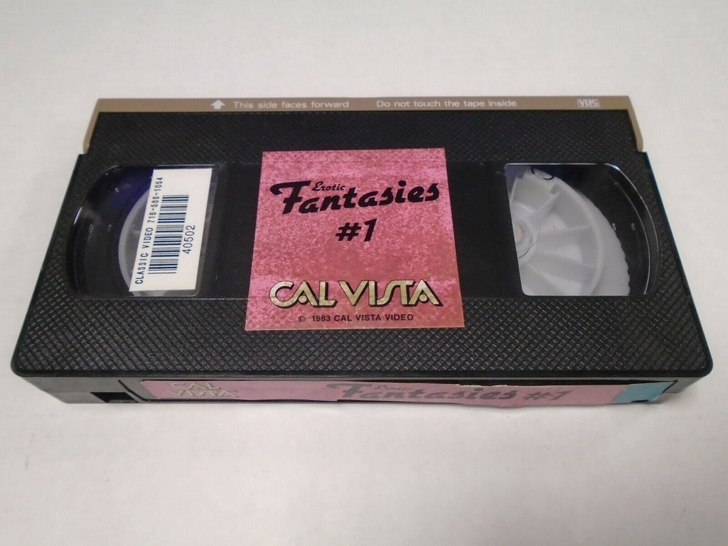 Erotic Fantasies #1 1983 Cal Vista Adult VHS 030719AMP