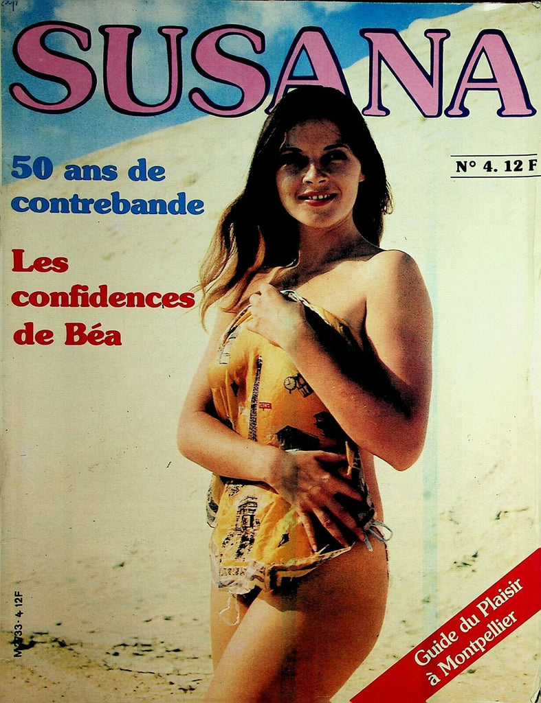 Susana French International Magazine #4 1980's 020221lm-ep