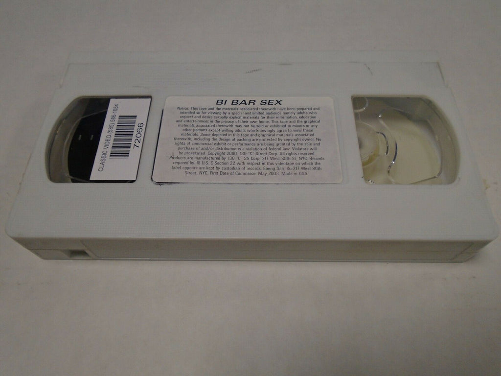 Bi Bar Sex 2003 Adult VHS 021819AMP2