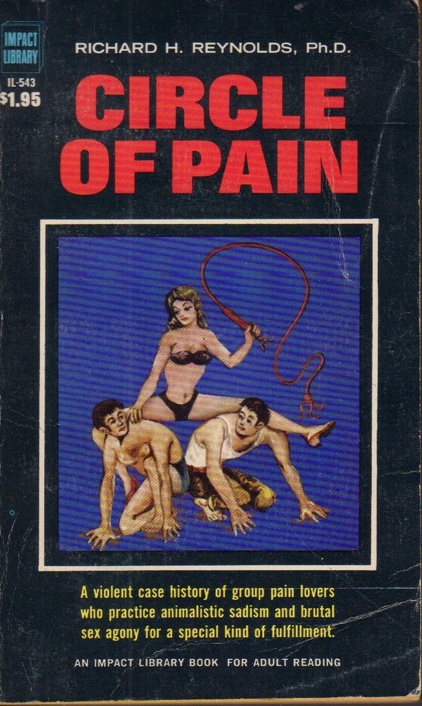 Circle of Pain Impact Richard Reynolds 1970 Adult Book 041818DBEP