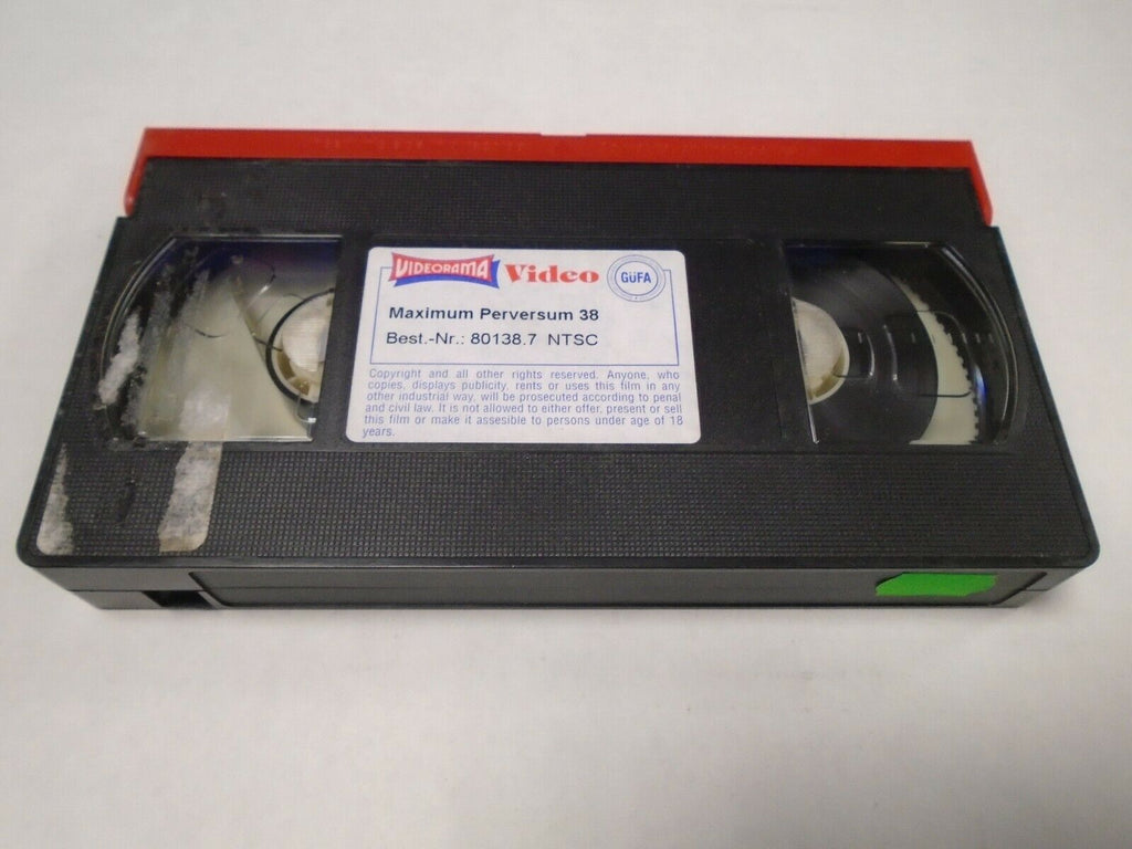 Maximum Perversum 38 Videorama Adult VHS 040219AMP2