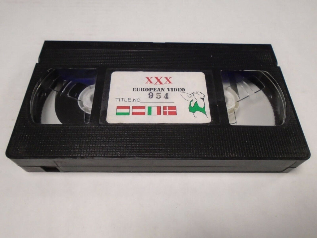 European Video 954 Horniest XXX Models European Vintage Adult VHS 011519AMP2