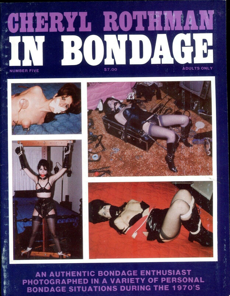 Cheryl Rothman In Bondage Magazine #5 May 1981 London Enterprises 092219lm-ep