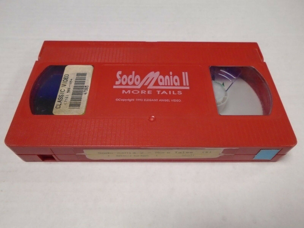 Sodo Mania 2 More Tails 1993 Elegant Angel Adult VHS 040519AMP