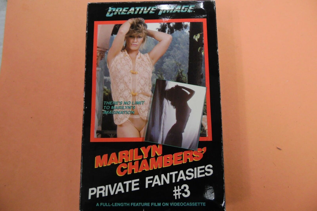 Marilyn Chambers' Private Fantasies VHS #3 XXX CLEARANCE 111216lm-ep