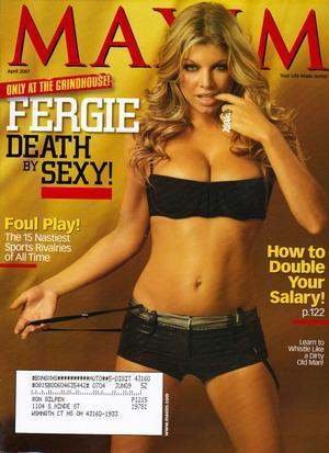 FERGIE SEXY MAXIM MAGAZINE APRIL 2007!