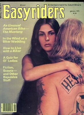 Easyriders Biker Magazine How To Live With A Biker January 1978 020518lm-ep