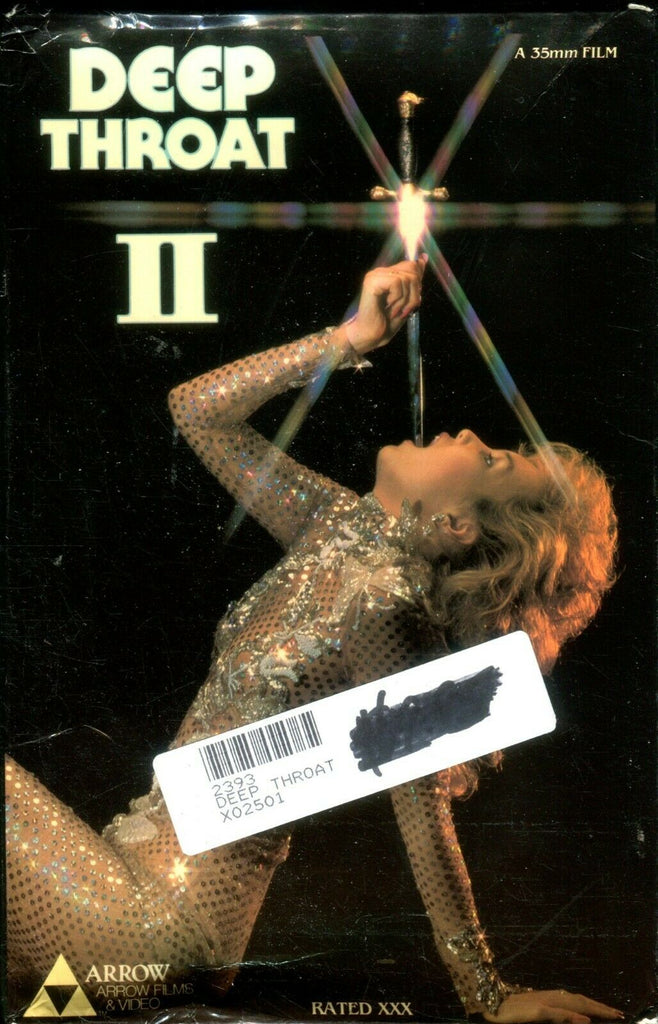 Deep Throat II VHS Krista Lane / Jamie Gillis XXX 021720lm-ep2