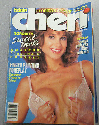 Cheri Busty Adult Magazine Marcy October 1989 vg 011715lm-ep