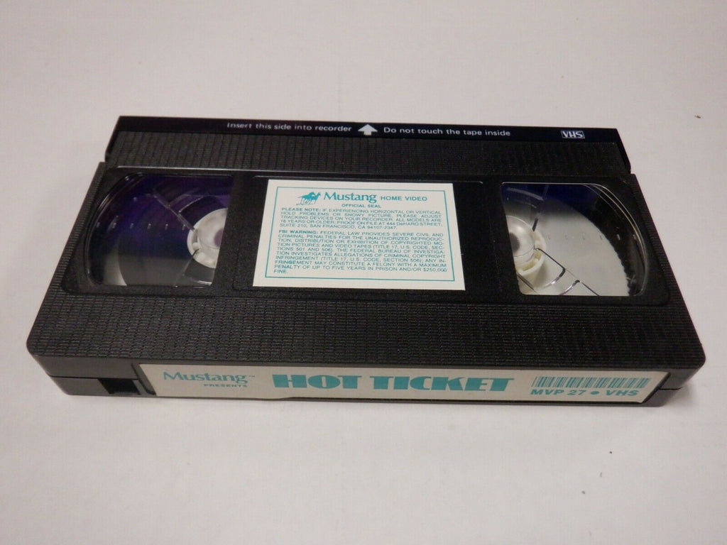 Hot Ticket Bo Summers, Dylan Fox, Ian Sharp Mustang Gay Male VHS 082020AMP2