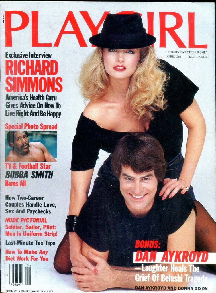 Playgirl Magazine Richard Simmons / Dan Aykroyd April 1983 011119lm-ep2