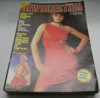 New Direction Busty Adult Magazine Juicy Janice #220 1990 vg 041514lm-ep