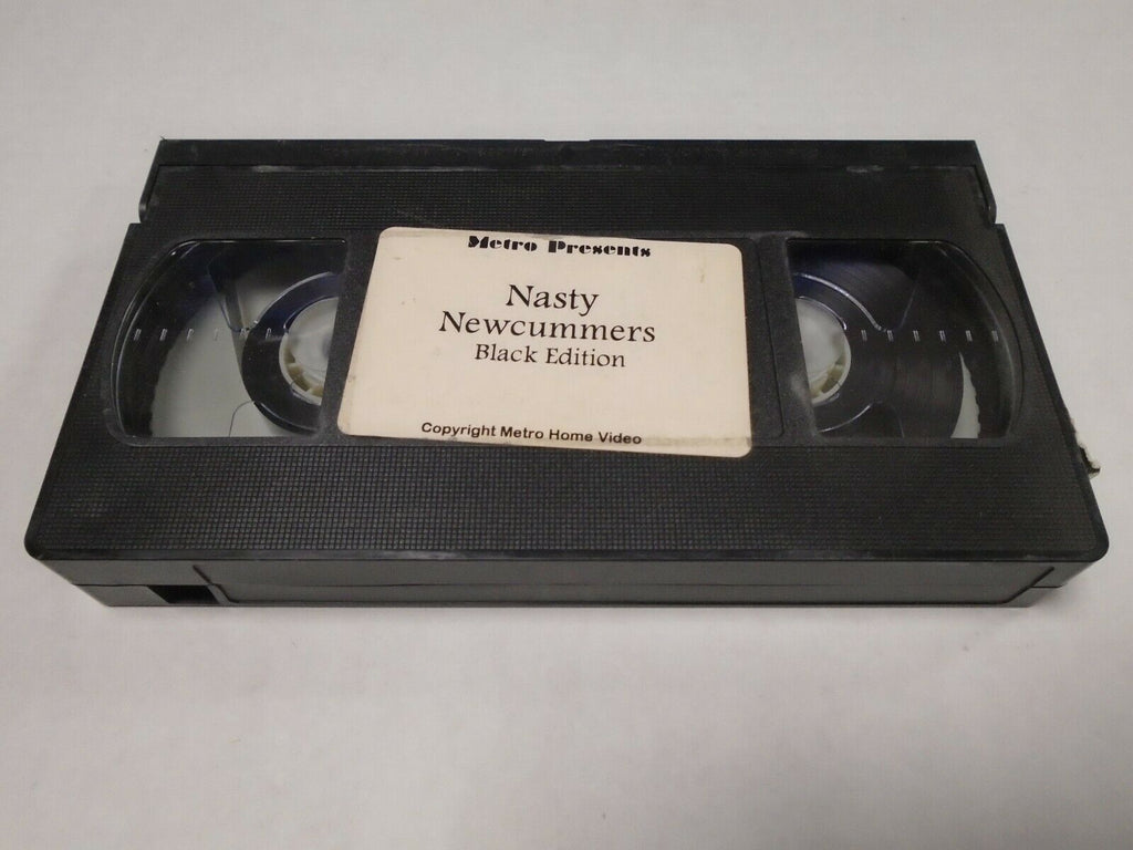 Nasty Newcummers Black Edition Metro Home Video Adult VHS 032019AMP