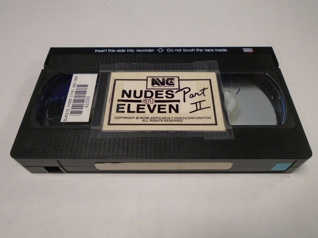 Nudes at Eleven O'Clock Part 2 Tracey Adams Jeff Scott Adult VHS 043019AMP