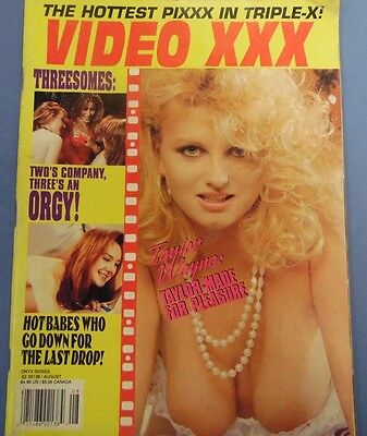 Video XXX Magazine Taylor Wayne August 1993 071813lm-epa2