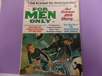 For Men Only Adult Magazine Nude Vacation Club June 1968 041216lm-ep