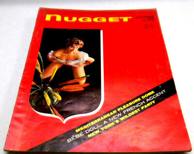 Nugget Busty Adult Vintage Magazine September 1957 Cheesecake 090713lm-ep