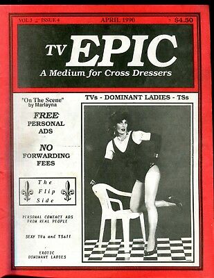 TV Epic Magazine Medium For Cross Dressers April 1990 042618lm-ep2