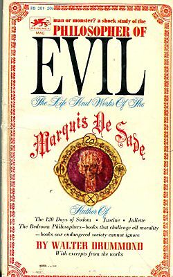 Philosopher Of Evil Adult Novel by Walter Drummond 1962 042814lm-ea