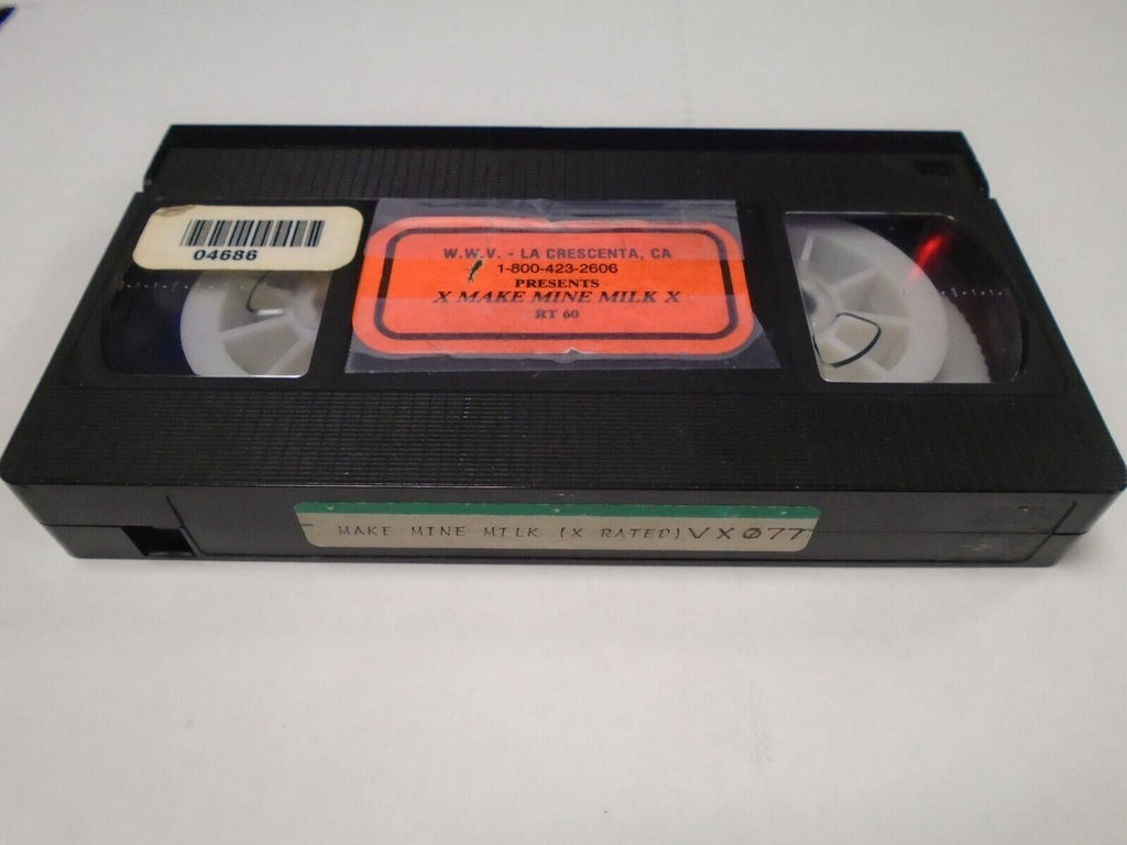 Make Mine Milk Vintage Adult VHS 022219AMP