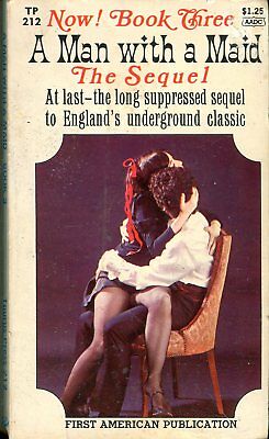 A Man With A Maid Novel The Sequel By Anonymous 1969 1st Printing 032718lm-ep2