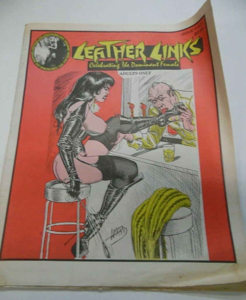Leather Links Newspaper Open Door Domina #121 1994 012920lm-ep2