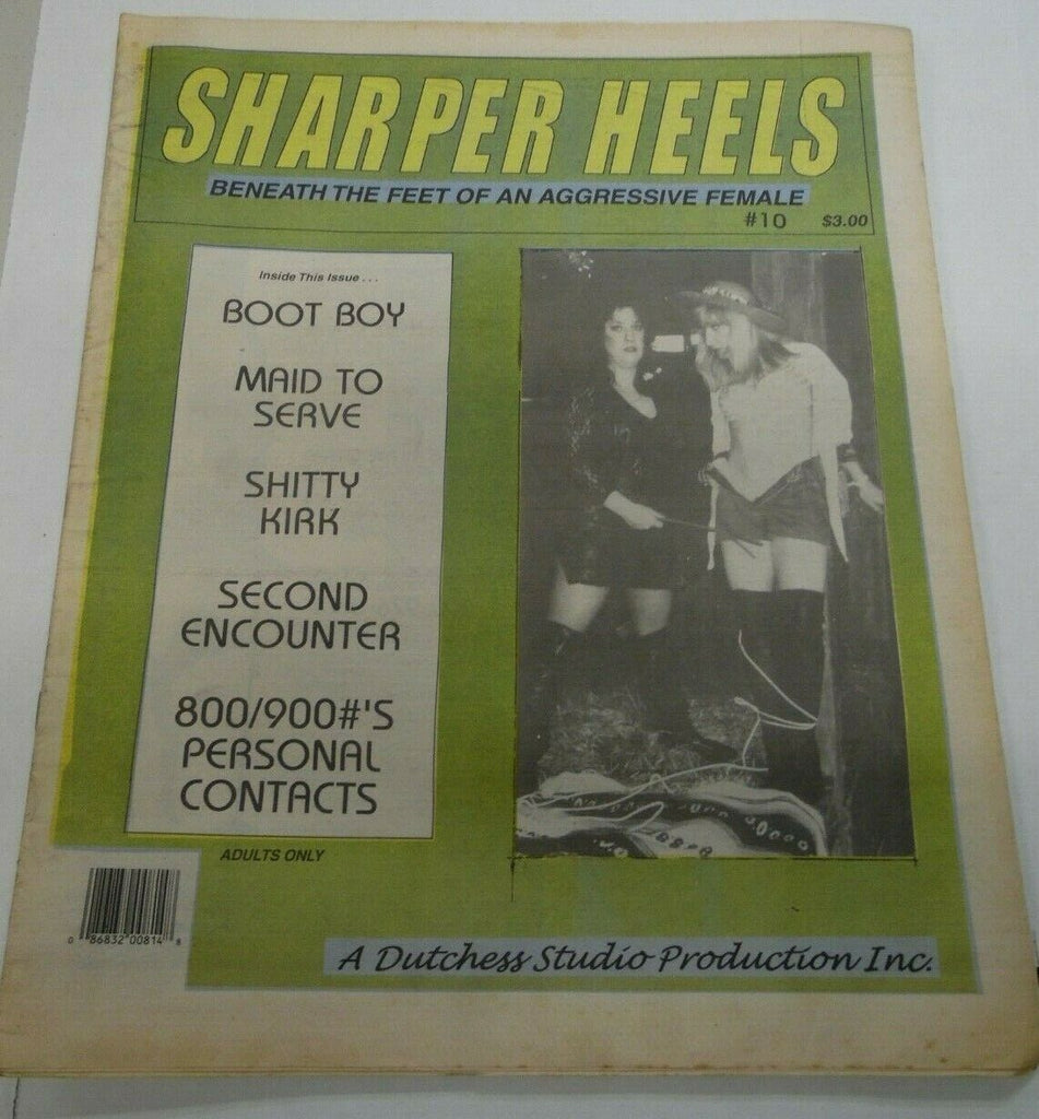 Sharper Heels Fetish Newspaper Maid To Serve #10 1997 122419lm-ep