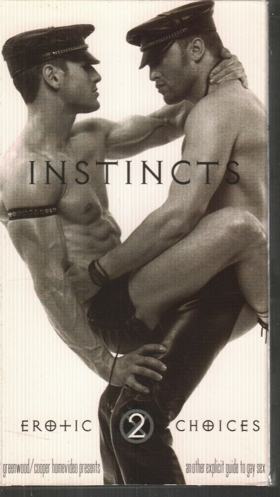 Instincts Erotic Choices 2 Greenwood/Cooper Gay Male Adult VHS 112019AMP3