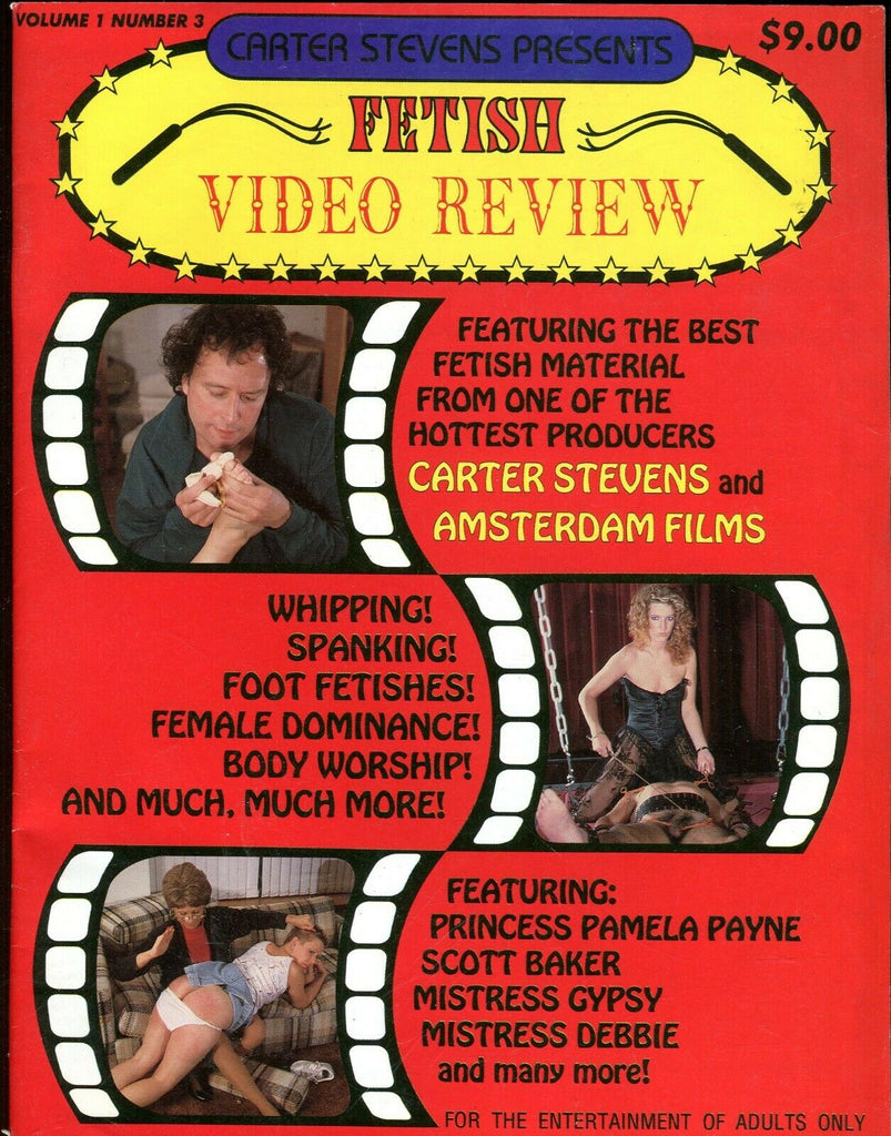 Fetish Video Review Magazine Pamela Payne vol.1 #3 1980's 070419lm-ep
