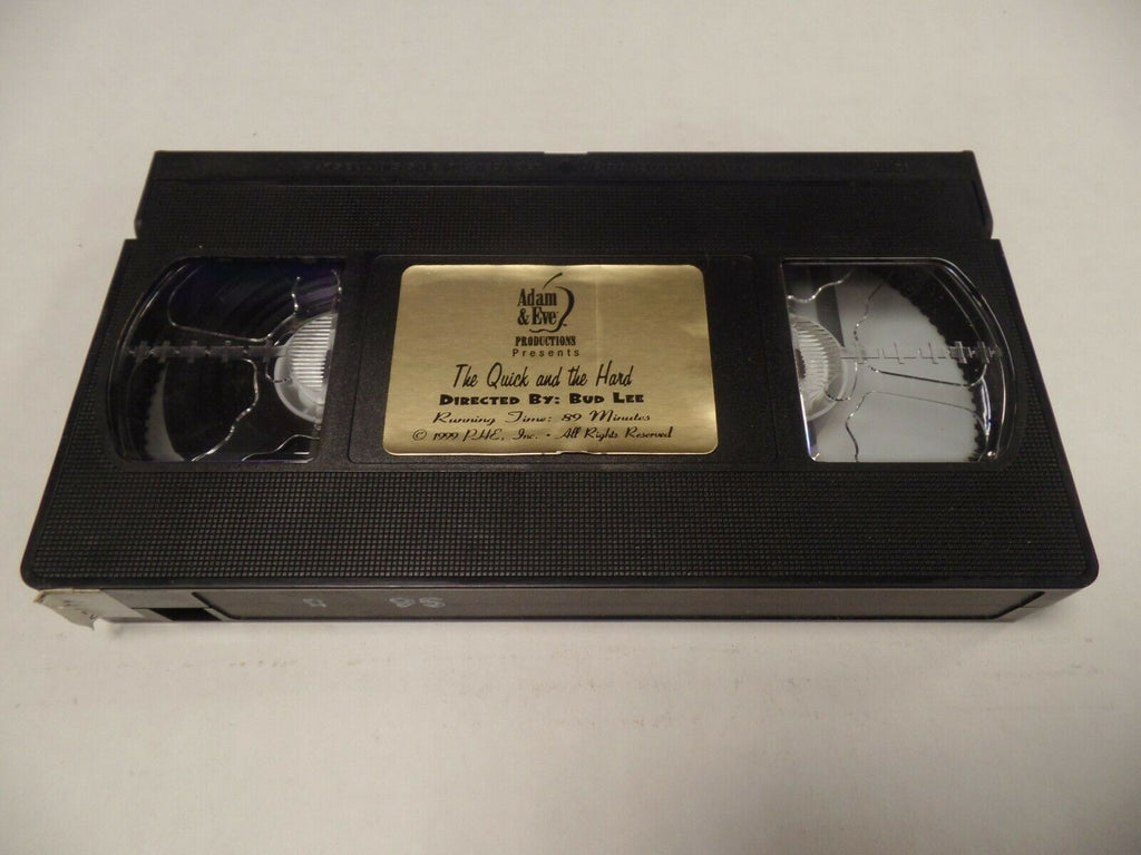 The Quick and the Hard Adam & Eve 1999 Bud Lee Adult VHS 052019AMP