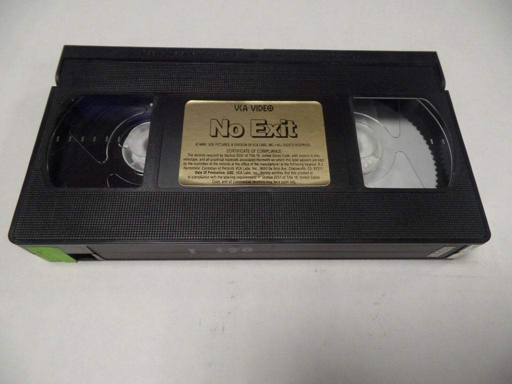 No Exit VCA Video 2002 Adult VHS 051619AMP