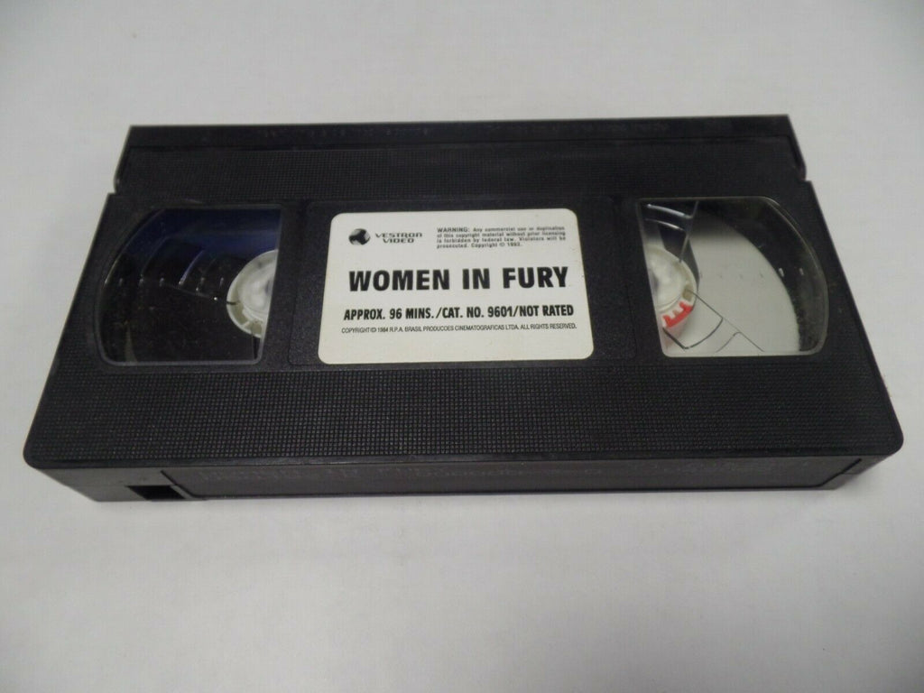 Women in Fury 1984 Vestron Video Adult VHS 052119AMP