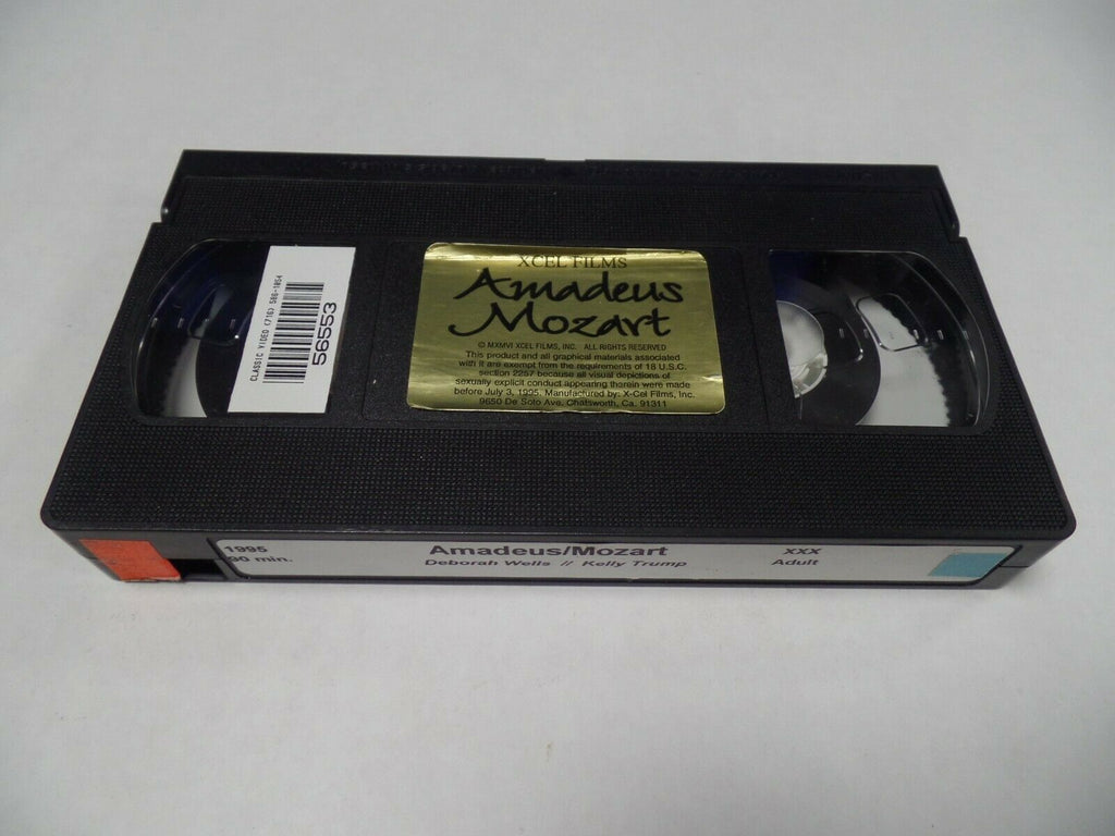 Amadeus Mozart Deborah Wells Kelly Trump 1995 90mins Adult VHS 053019AMP