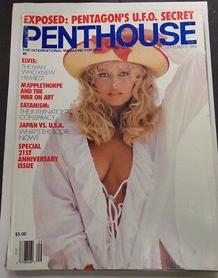 Penthouse Adult Magazine Pentagon's Secret September 1990 vg 122815lm-ep