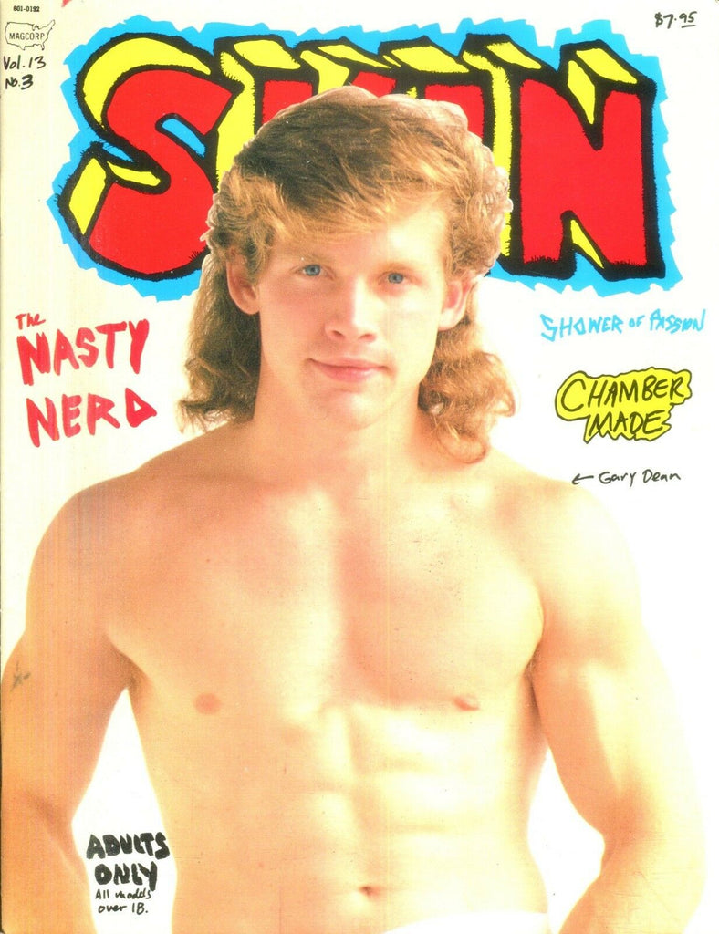 Skin Gay Magazine Gary Dean vol.13 #3 1992 Magcorp 011419lm-ep