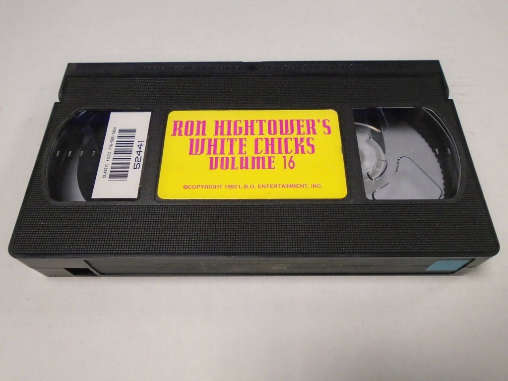 Ron Hightower's White Chicks Vol 16 1993 LBO Adult VHS 022819AMP2