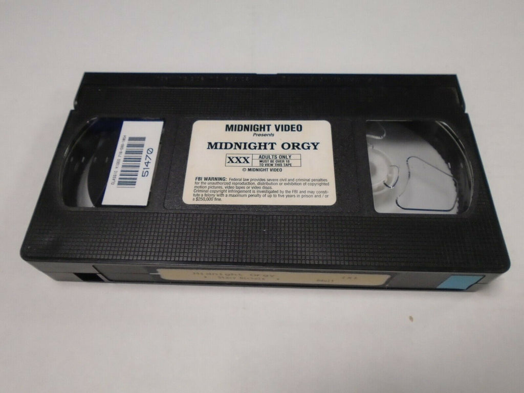 Midnight Orgy Stacy Nichols Adult VHS 022519AMP