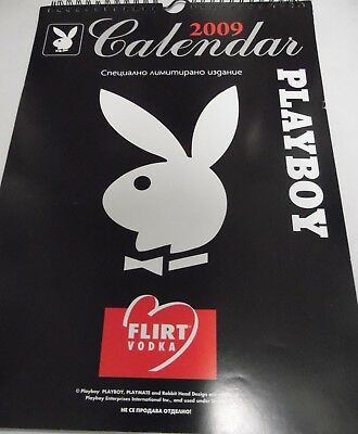 Playboy 2009 Advertising Bulgaria Calendar 13" x 91/2" 052218lm-ep - Used